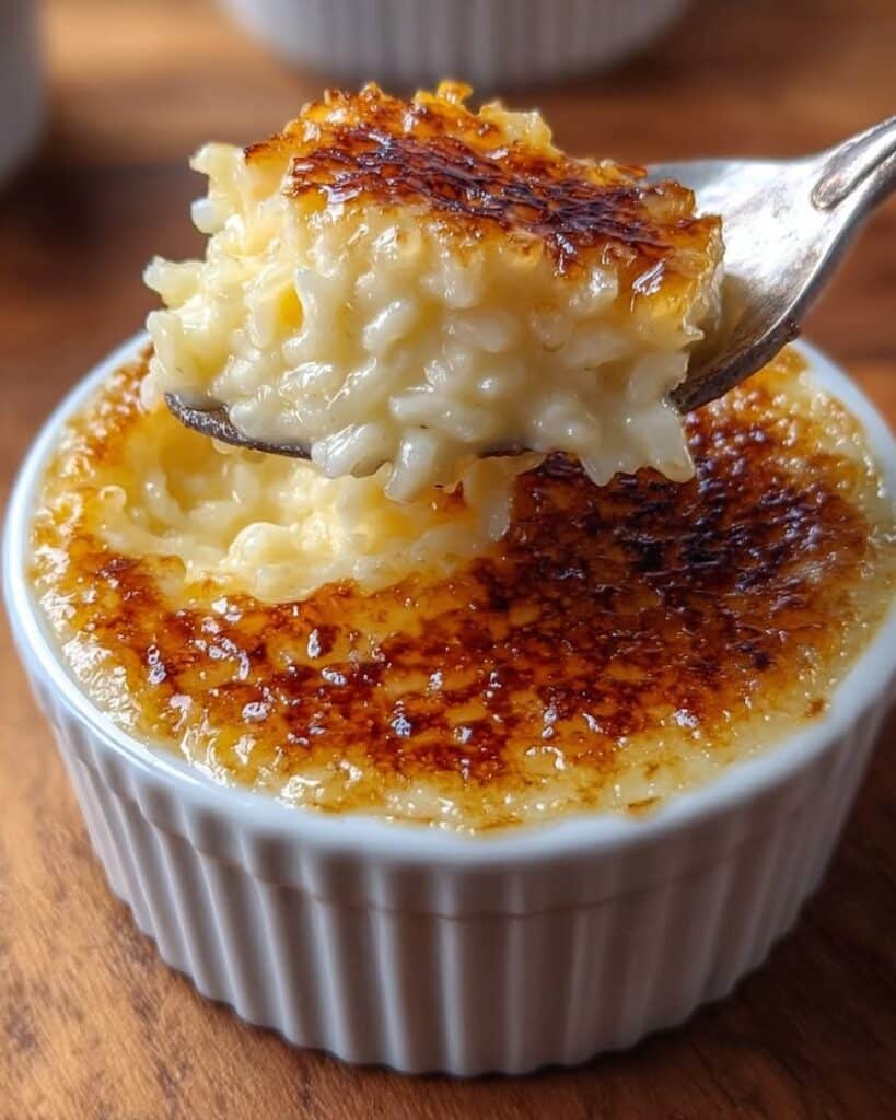 old fashioned baked rice pudding