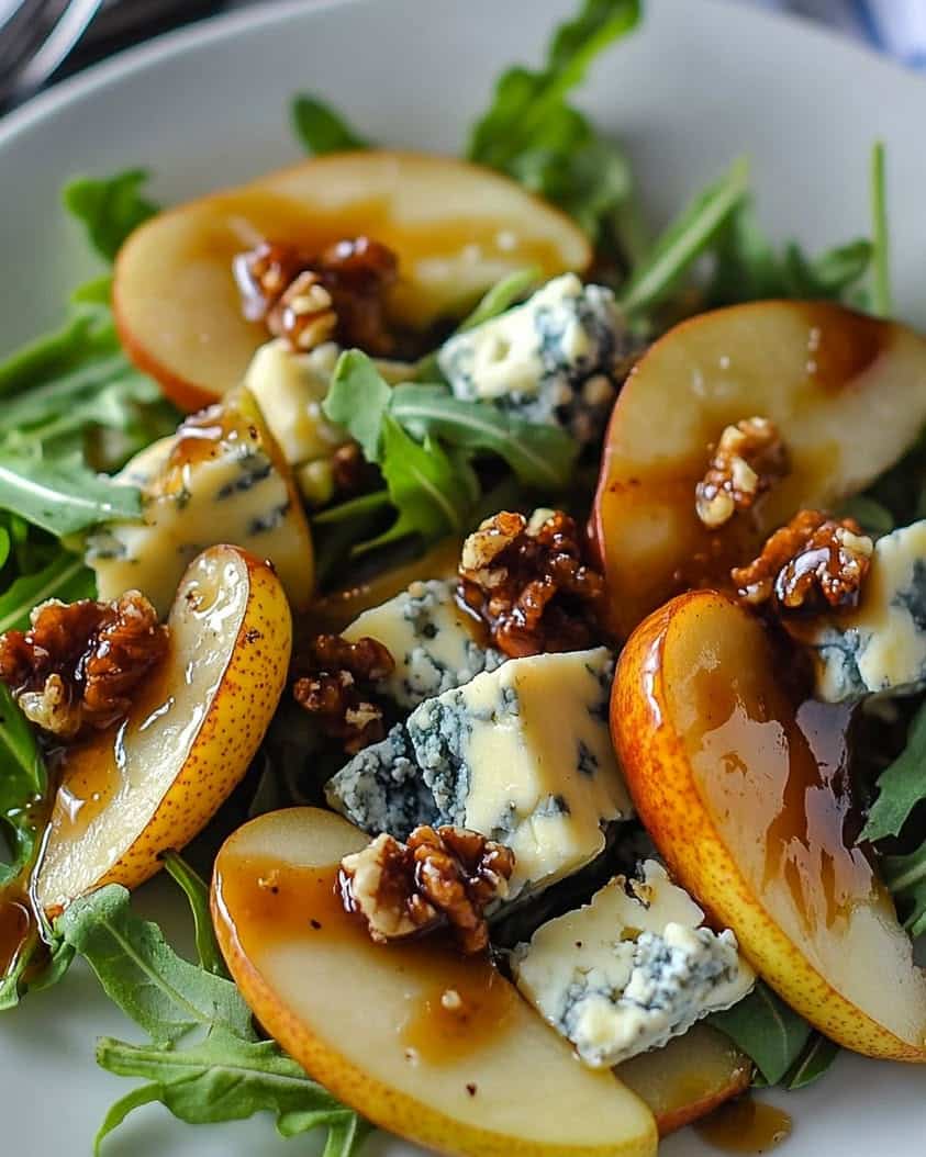 Caramelized Pear and Blue Cheese Salad: A Perfect Fall Recipe 1 Caramelized Pear and Blue Cheese Salad