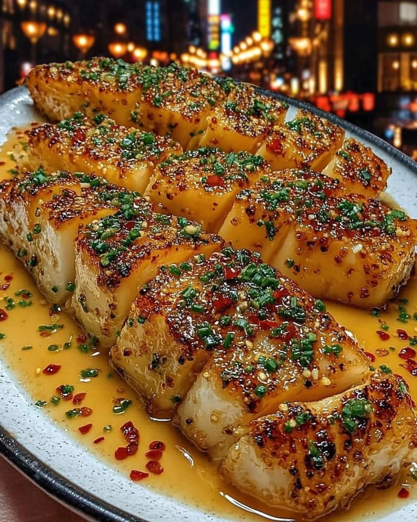 Garlic Butter Cod Strips with Sweet Chili Lime Sauce 1