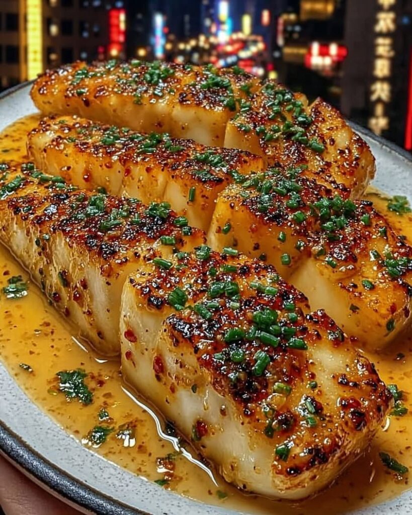 Garlic Butter Cod Strips with Sweet Chili Lime Sauce