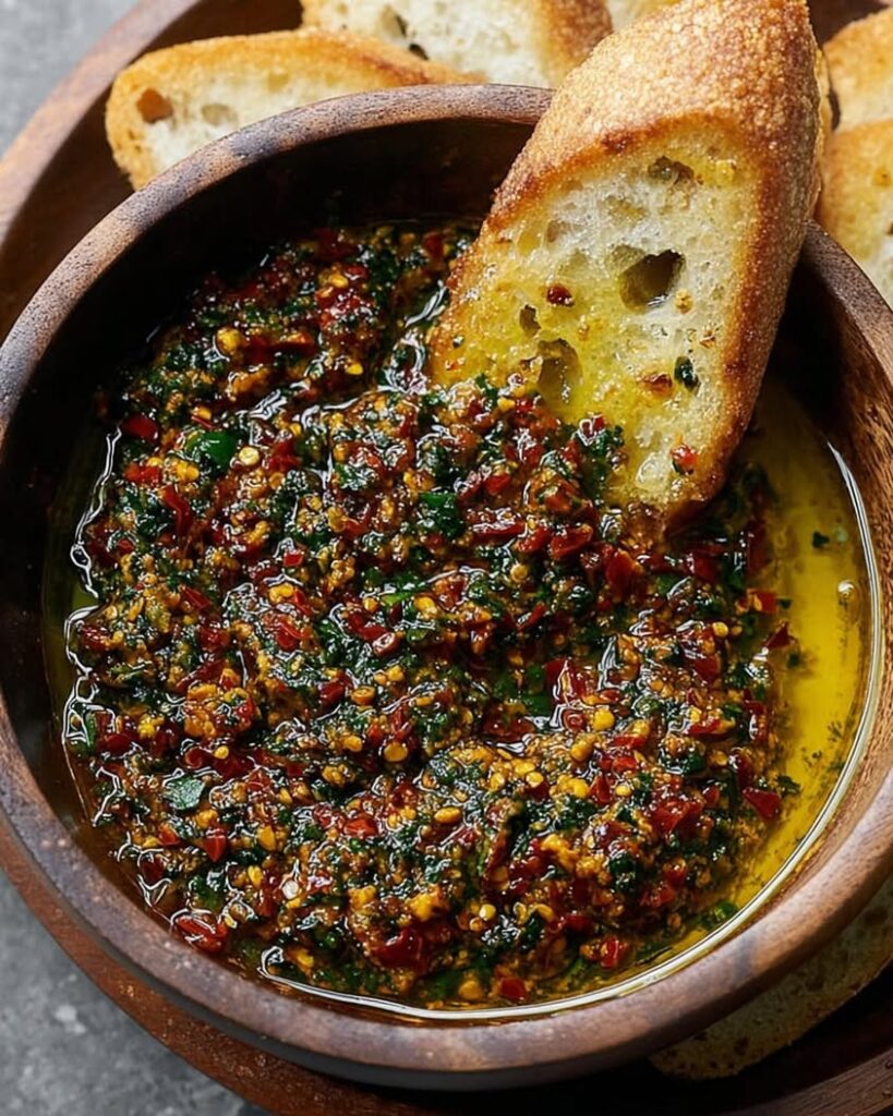 Sun Dried Tomato Olive Oil Bread Dip
