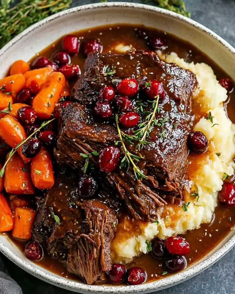 slow braised beef roast