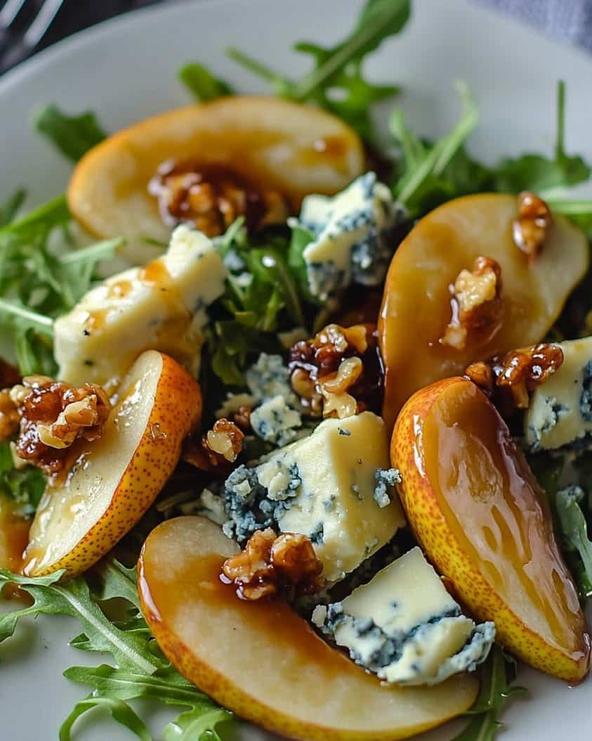 Caramelized Pear and Blue Cheese Salad: A Perfect Sweet and Savory Dish 1 Caramelized Pear and Blue Cheese Salad 1