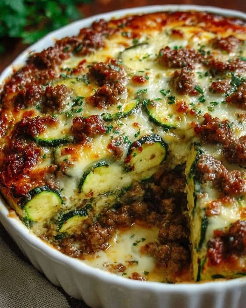 Low Carb Ground Beef Zucchini Bake: A Simple Keto-Friendly Dinner 10 Ground Beef Zucchini Bake Low Carb