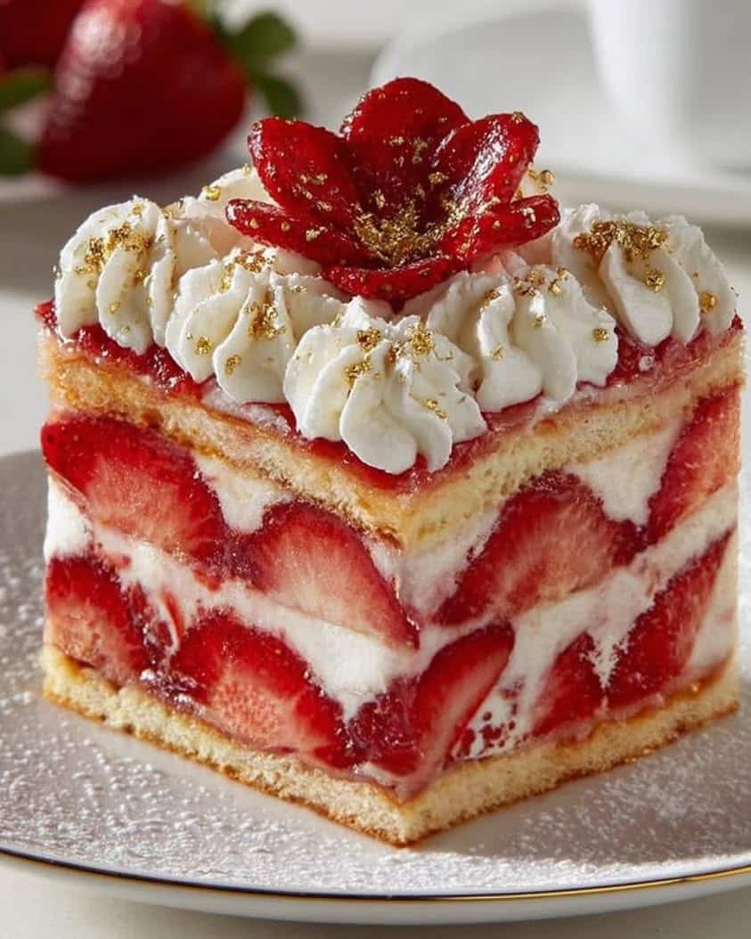Heavenly Strawberry Tiramisu