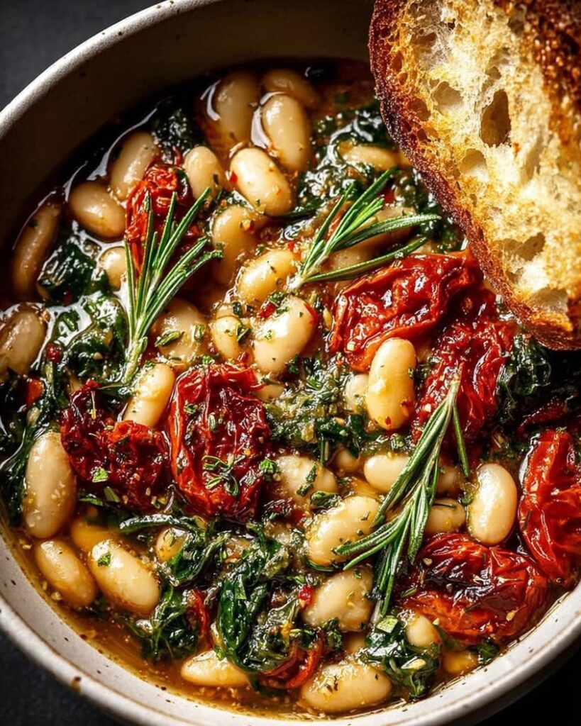 Smoky White Bean Soup with Garlic and Herbs 1