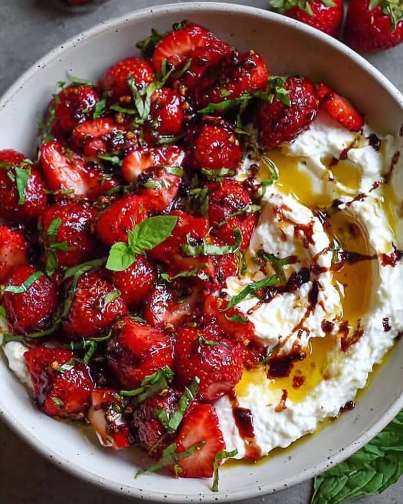 Whipped Feta with Roasted Strawberries 2