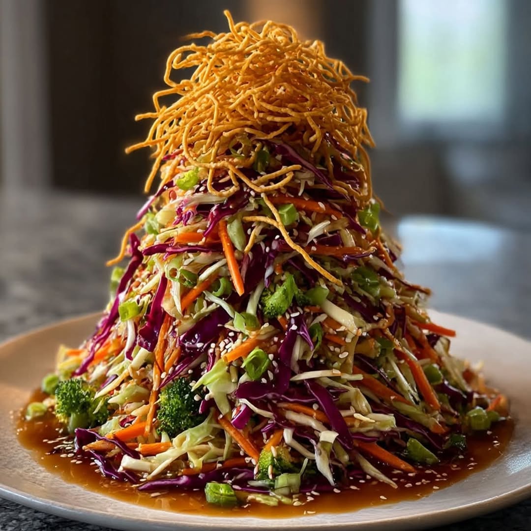 Best Crunchy Asian Cabbage Salad Recipe