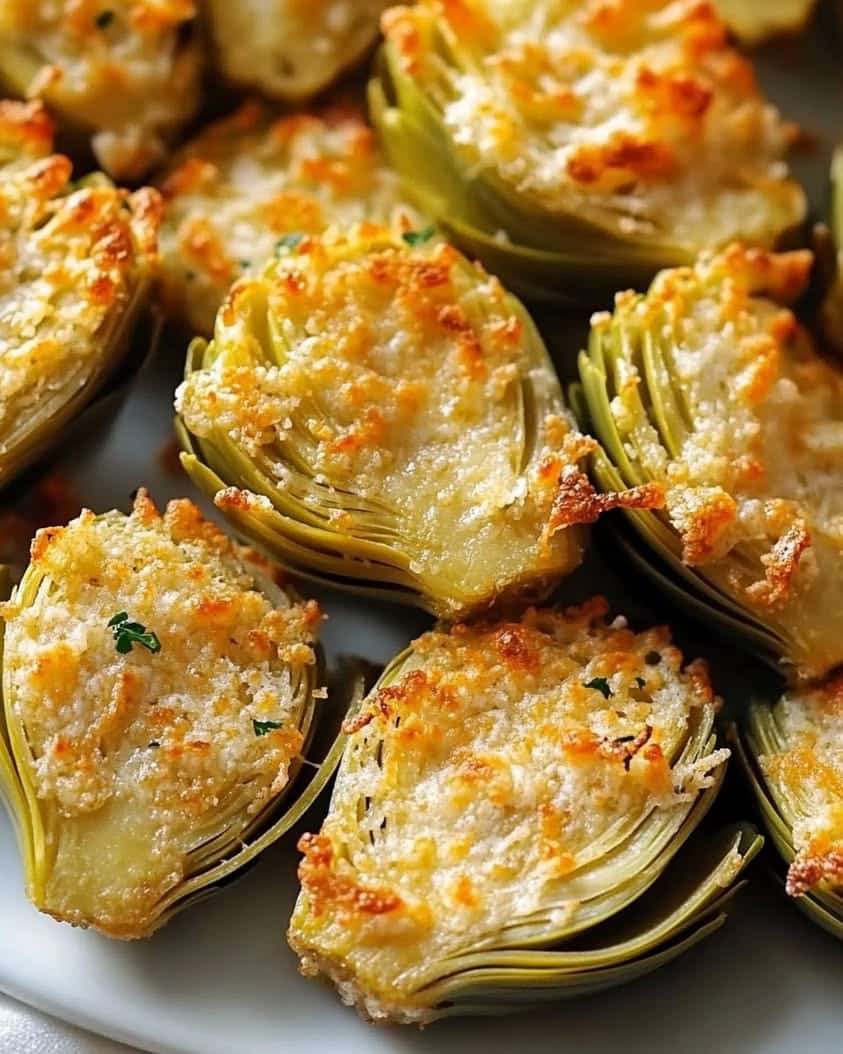 Crispy Parmesan Artichoke Hearts: An Irresistible Appetizer Recipe 3 Crispy Parmesan Artichoke Hearts