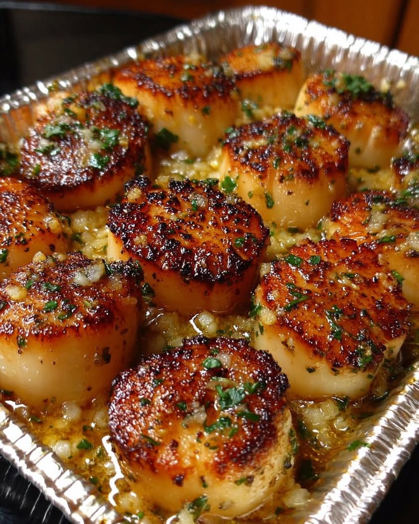 Garlic Butter Baked Scallops: An Easy, Elegant Seafood Dinner 6 Garlic Butter Baked Scallops