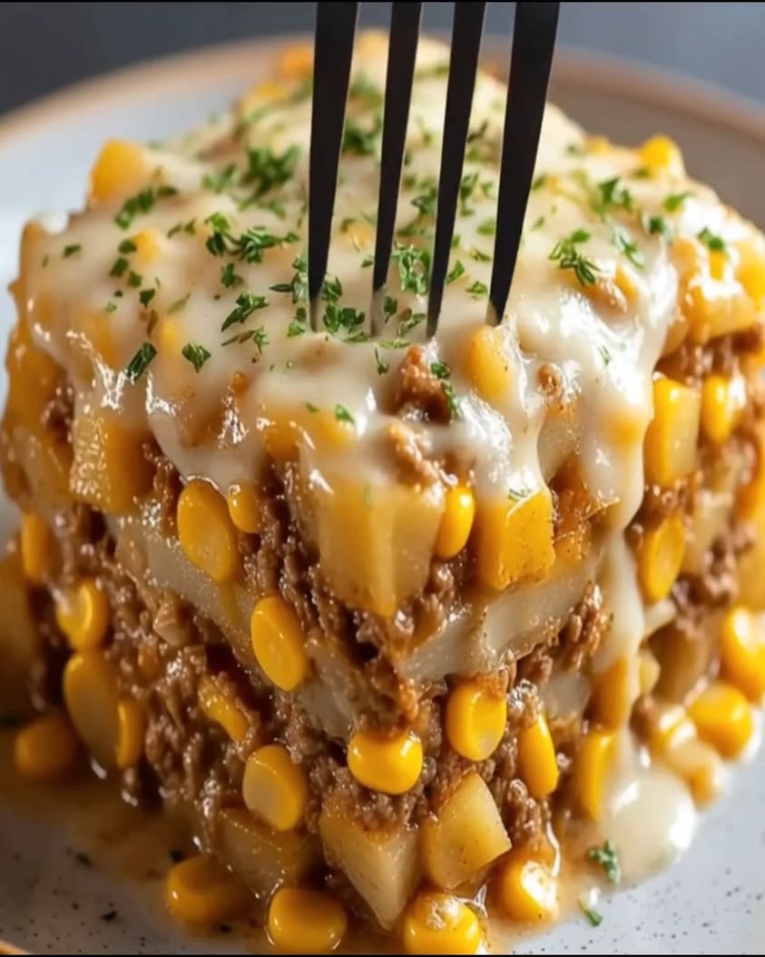 Hamburger Hash in Crockpot