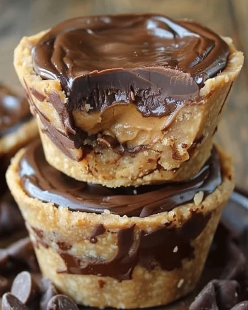 Irresistible Mini Chocolate Peanut Butter Pies
