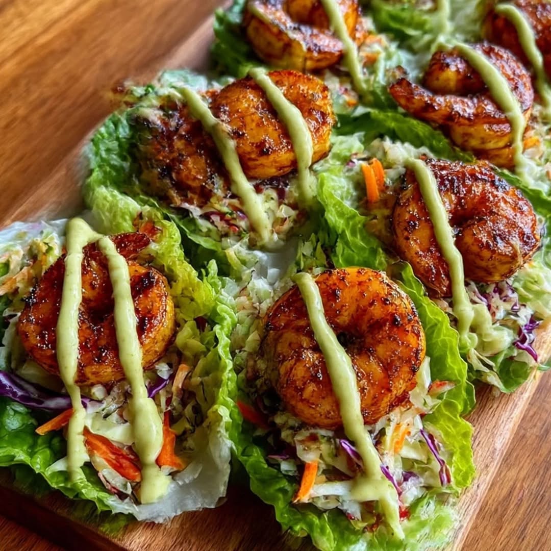 Low Carb Shrimp Lettuce Wraps – Quick Keto Meal Prep