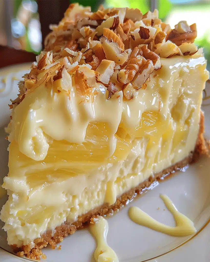 Pineapple Cream Cheesecake Recipe