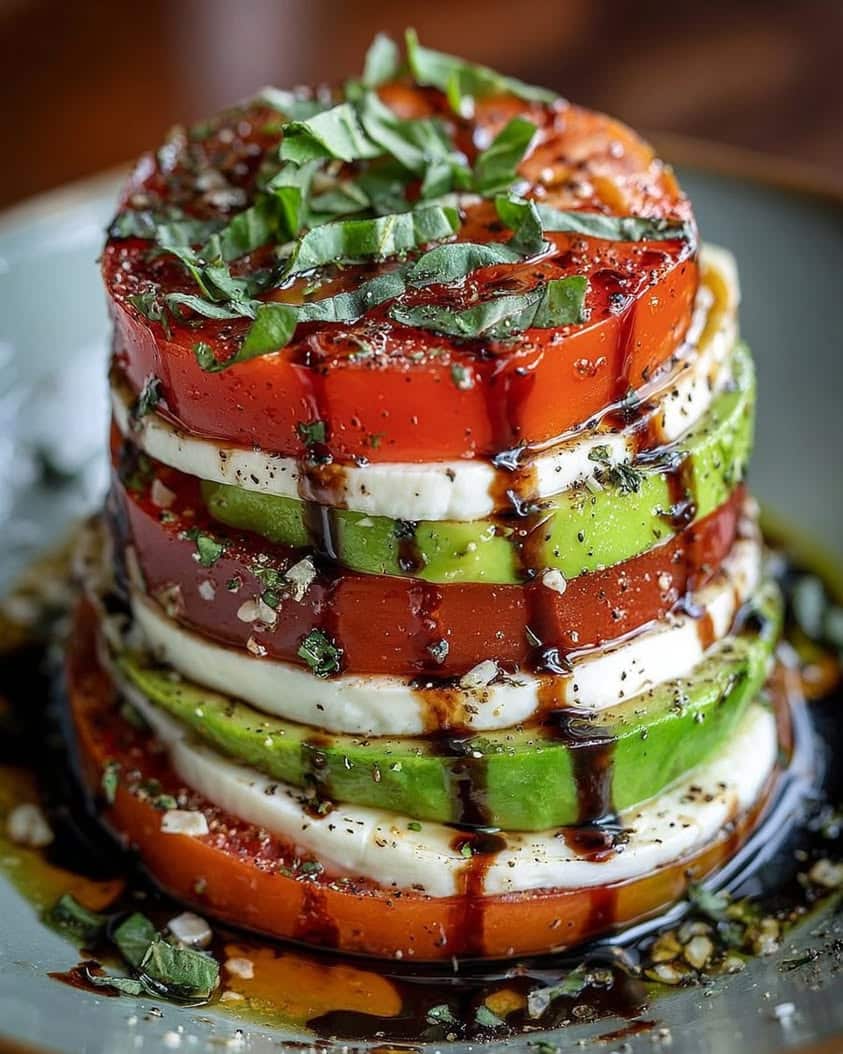 Roasted Tomato Caprese Towers: An Elegant Summer Appetizer Recipe