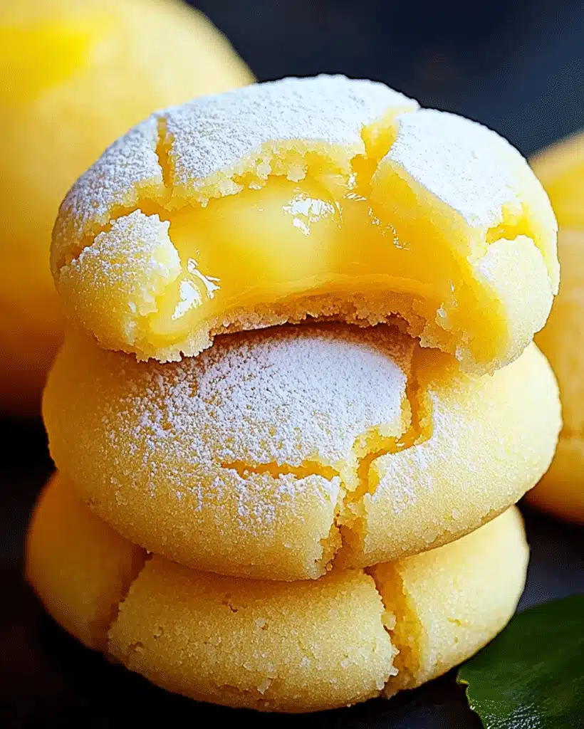 Stuffed Lemon Cookies