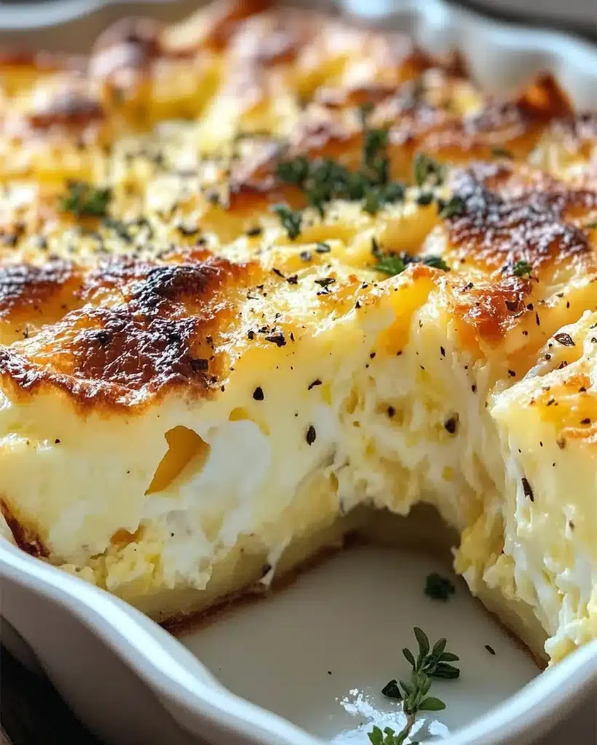 Baked Cottage Cheese Eggs 🥚🧀
