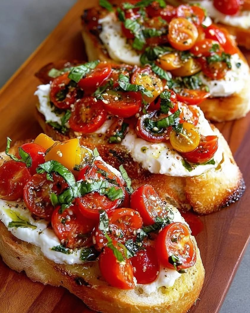The Perfect Burrata Bruschetta Recipe for Your Next Party