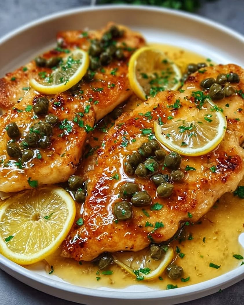 Chicken Piccata with Lemon Capers
