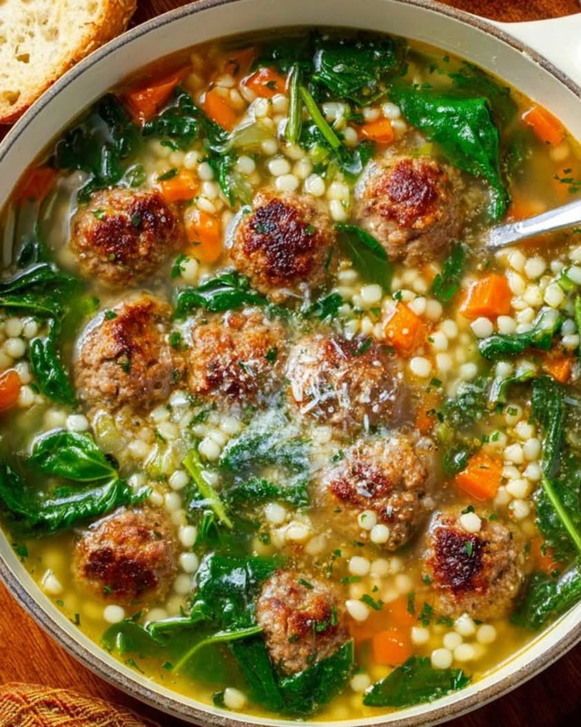 Homemade Italian Wedding Soup
