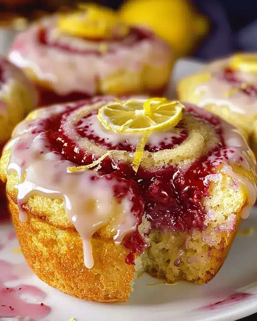 Lemon Raspberry Muffins