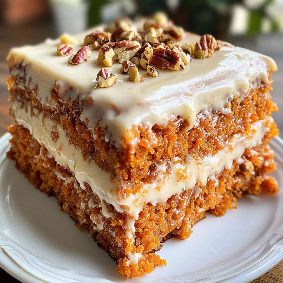 Low Sugar Carrot Cake 🥕