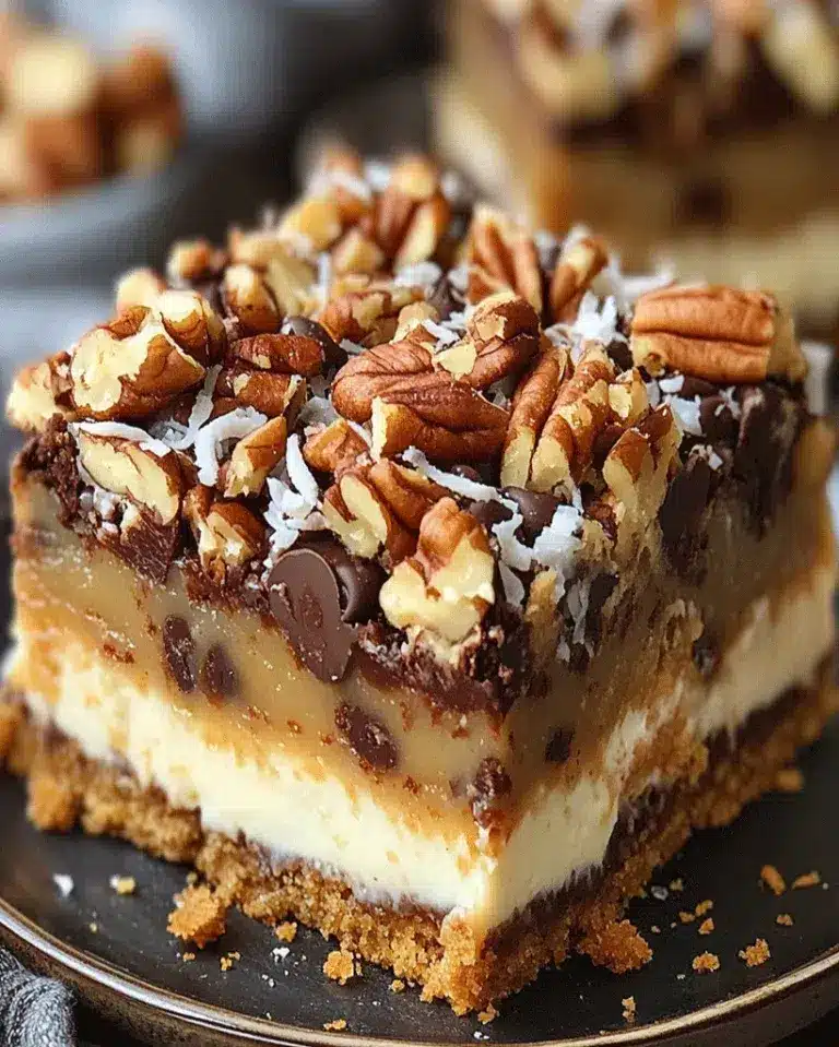 Magic Pecan Cheesecake Bars