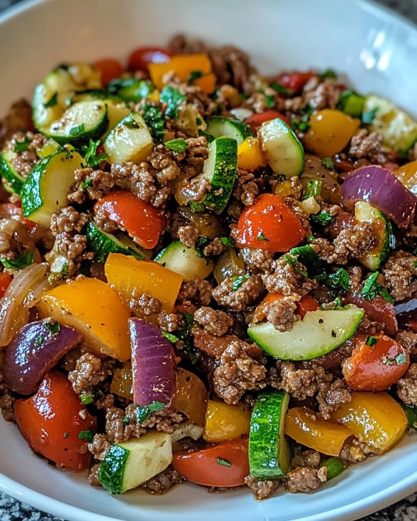 The Ultimate Mediterranean Ground Beef Stir Fry Recipe for Busy Weeknights