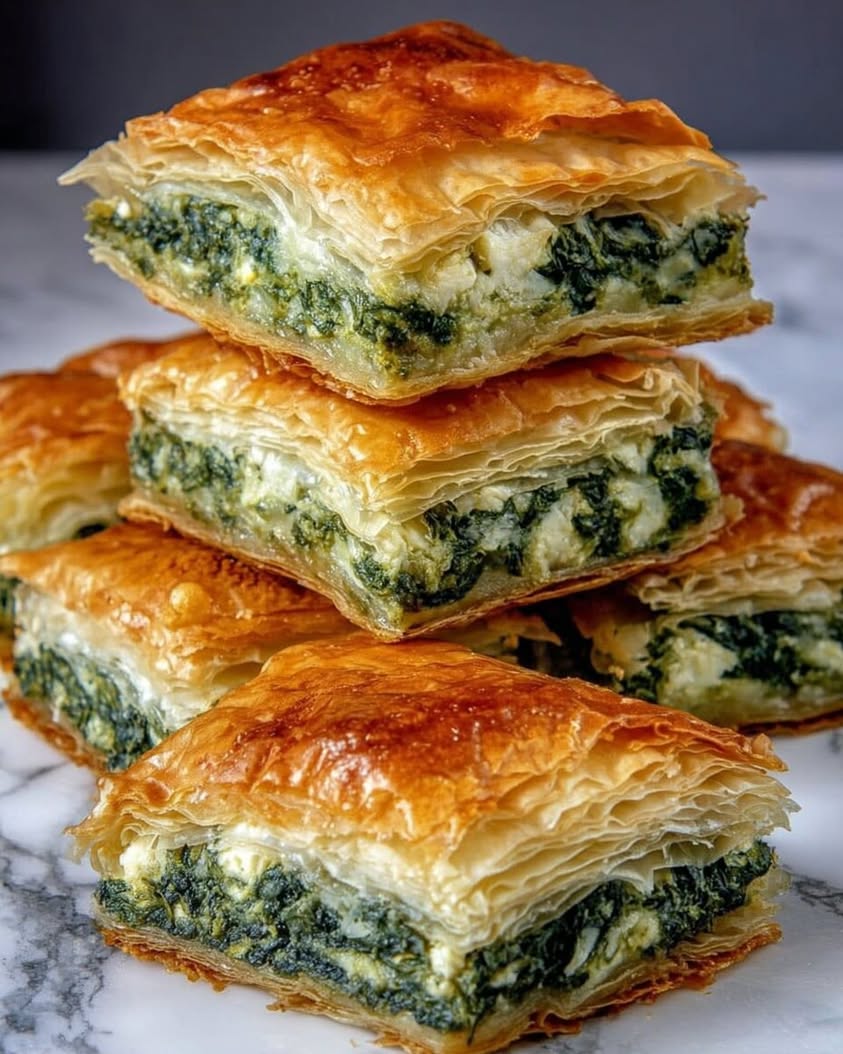 Savory Spinach and Feta Puff Pastry Bites: An Easy Appetizer Recipe