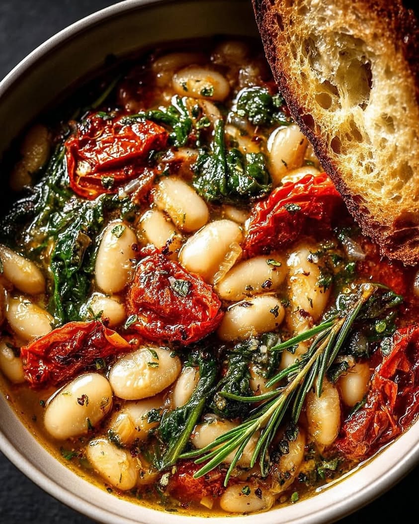 Smoky White Bean Soup with Garlic and Herbs: A Cozy One-Pot Meal