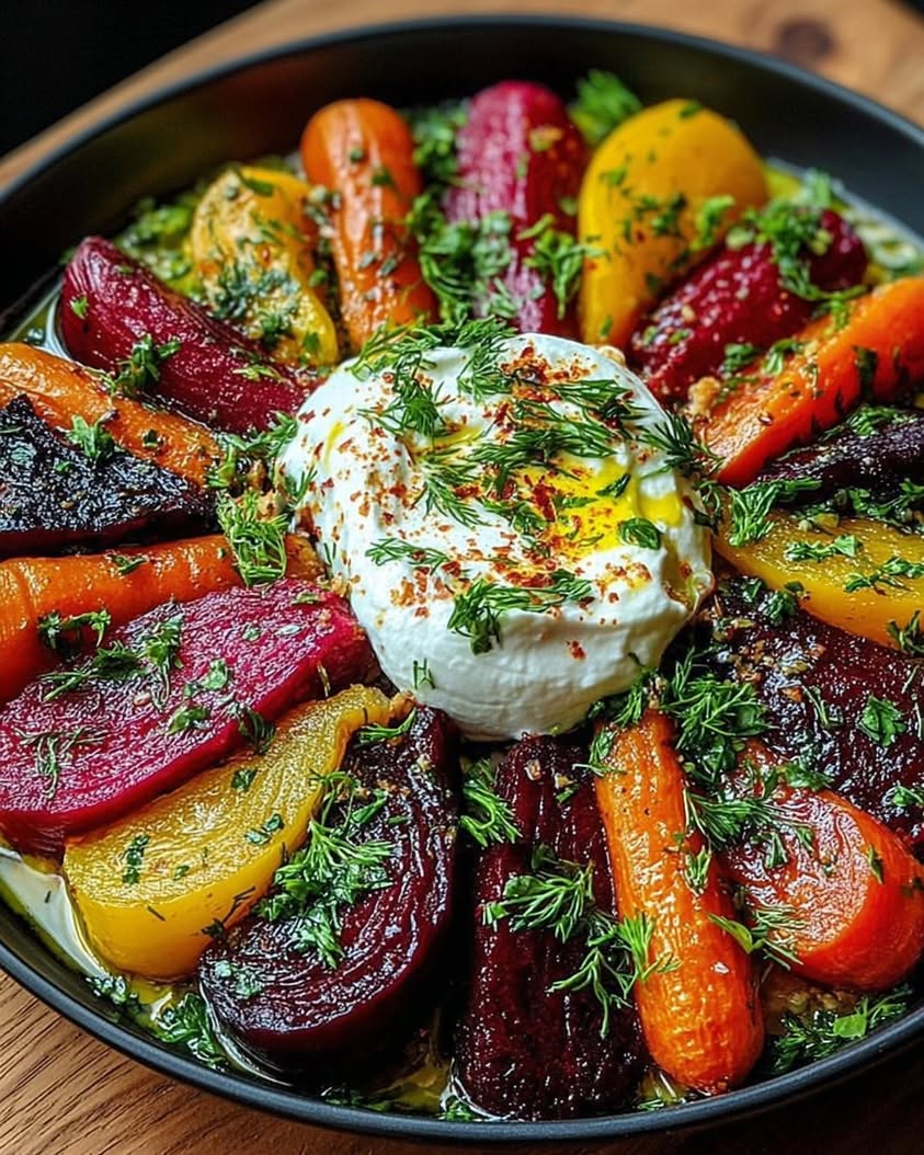 Roasted Beets and Carrots with Burrata Salad: A Vibrant Side Dish Recipe