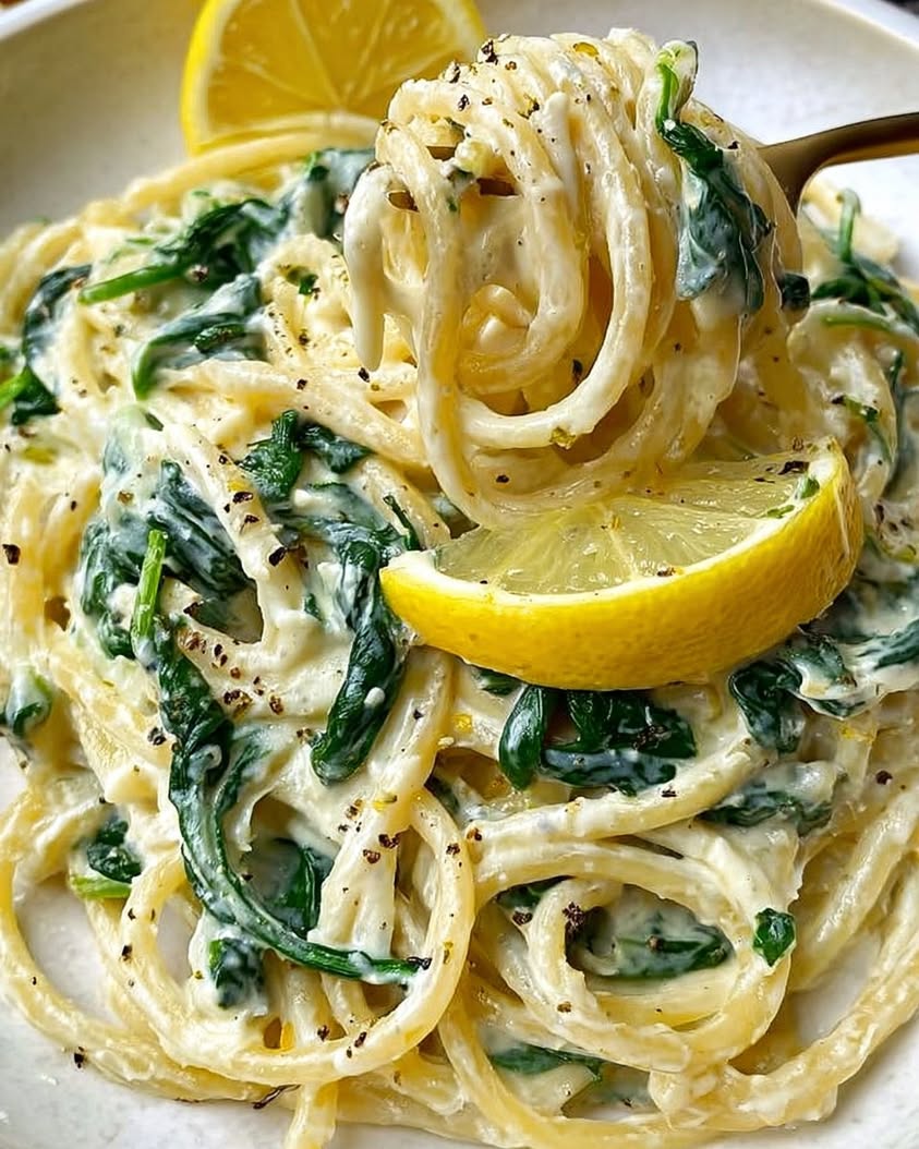 Zesty Lemon Ricotta and Spinach Pasta: A Bright, Creamy Weeknight Dinner