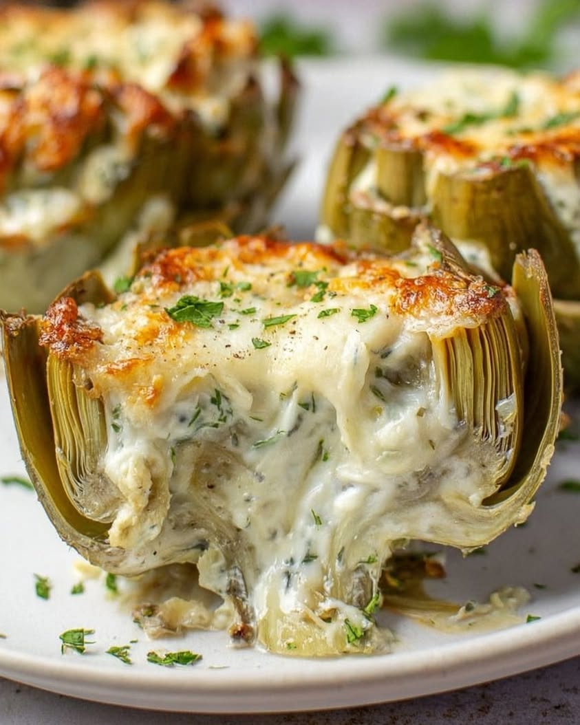 The Ultimate Cheesy Stuffed Artichoke Bottoms Recipe for Any Appetizer