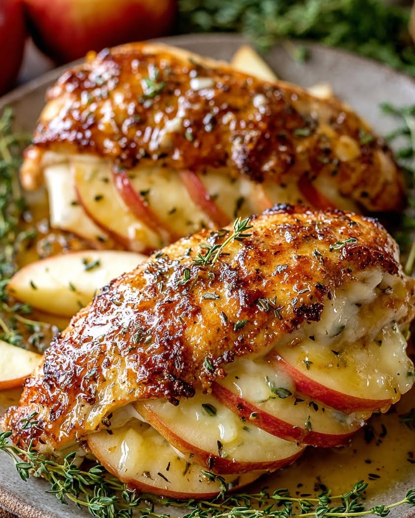 Creamy Apple and Cheese Stuffed Chicken: An Easy Weeknight Dinner