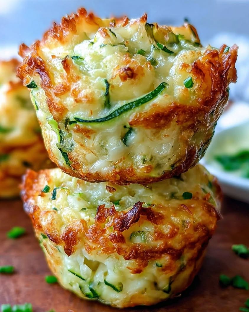 Crispy Parmesan Zucchini Potato Muffins: The Ultimate Savory Snack Recipe