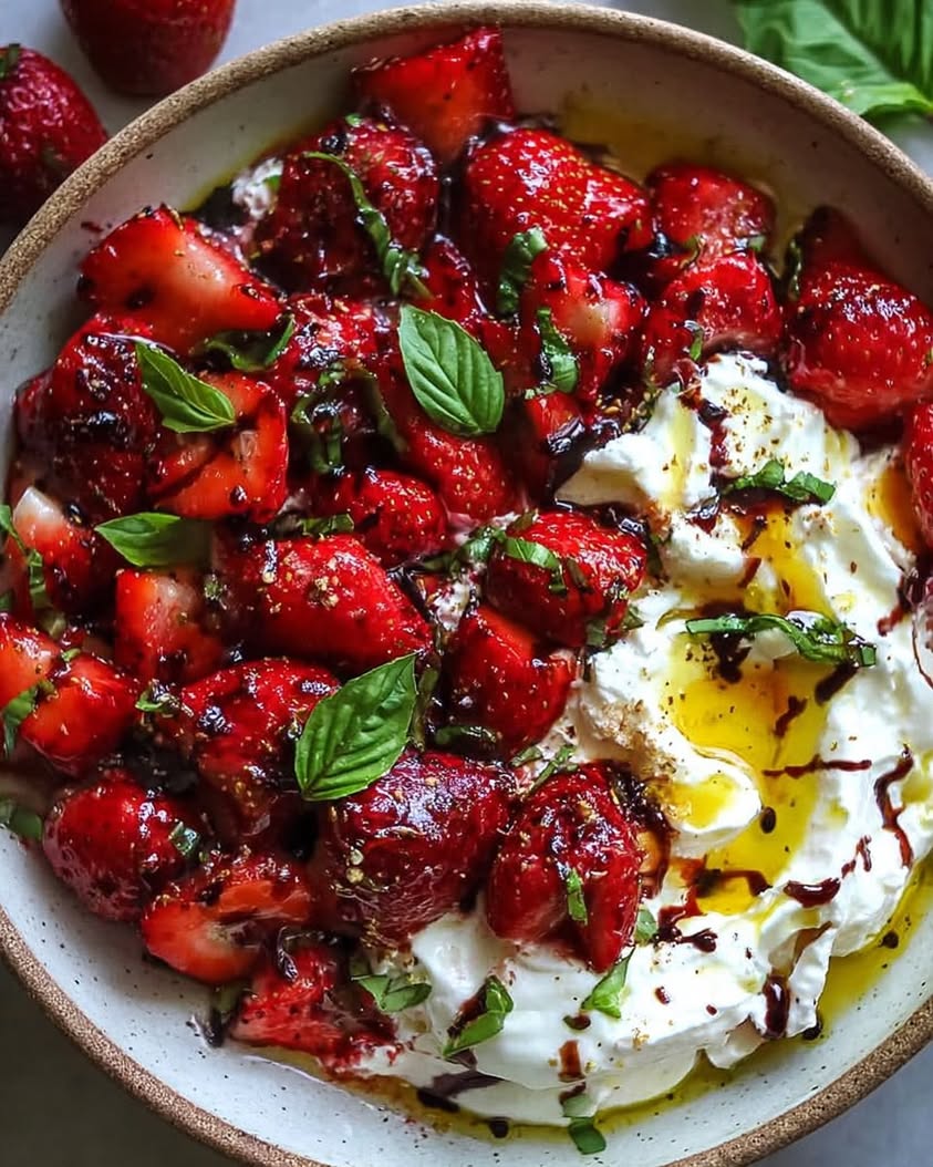Whipped Feta with Roasted Strawberries 1