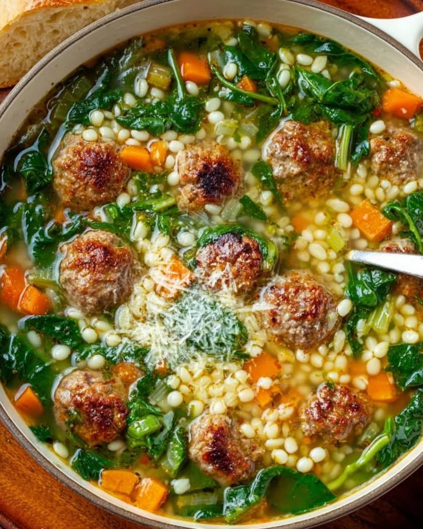Homemade Italian Wedding Soup