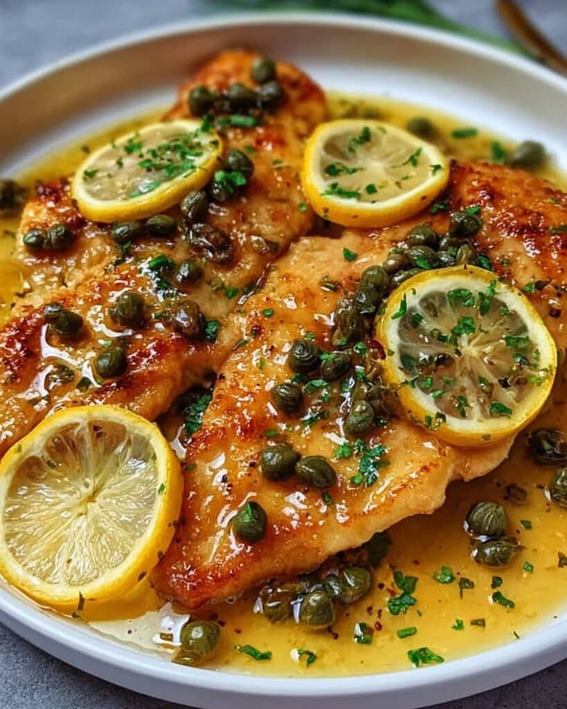 Chicken Piccata with Lemon Capers