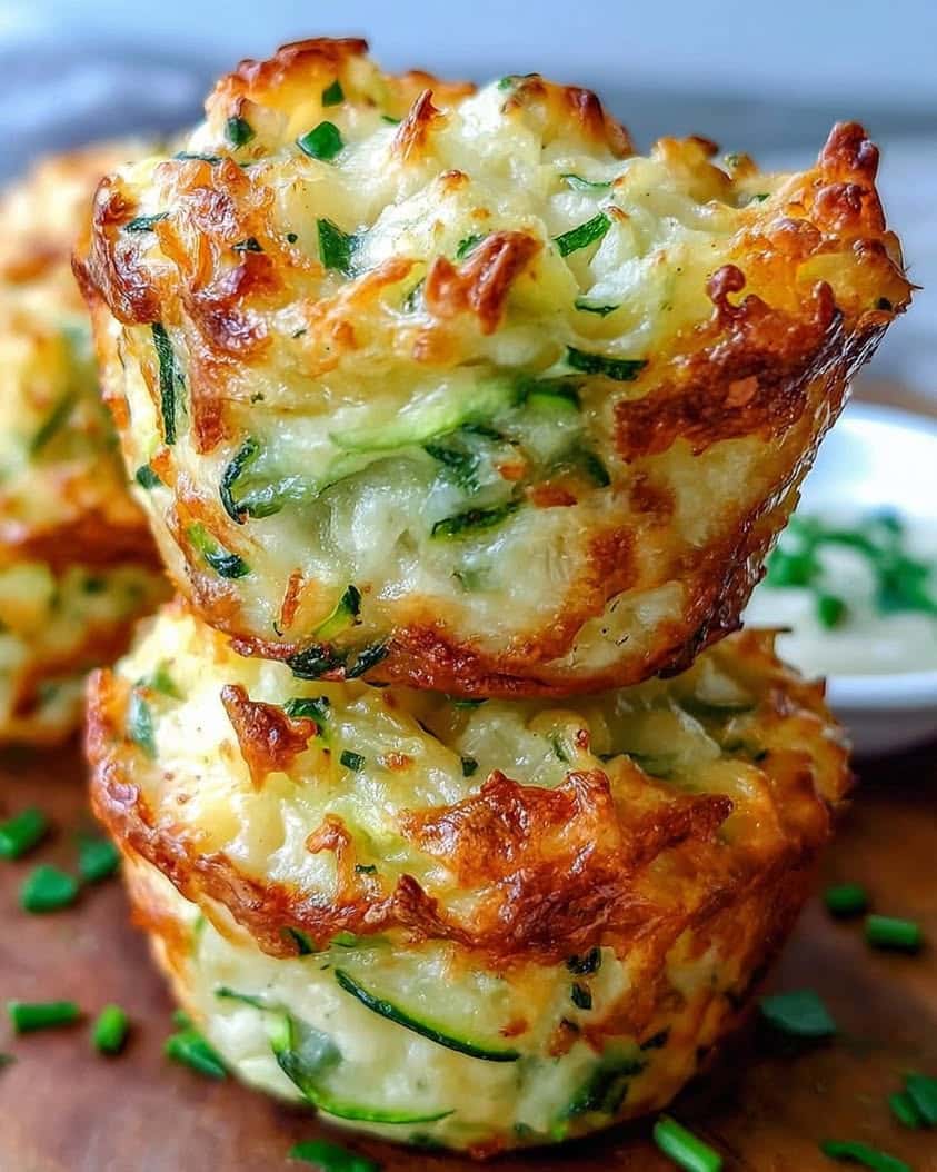 Crispy Parmesan Zucchini Potato Muffins: The Perfect Savory Snack Recipe 11 Crispy Parmesan Zucchini Potato Muffins