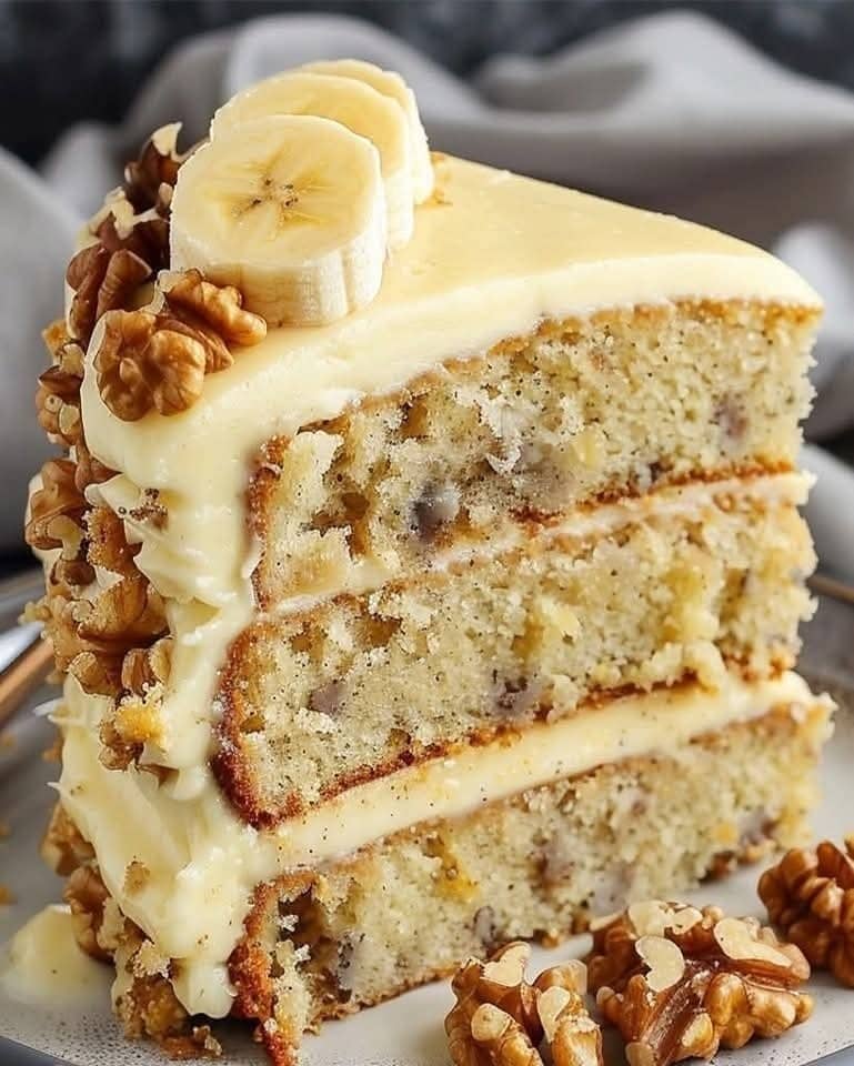 Moist Banana Walnut Dream Cake Recipe You’ll Love