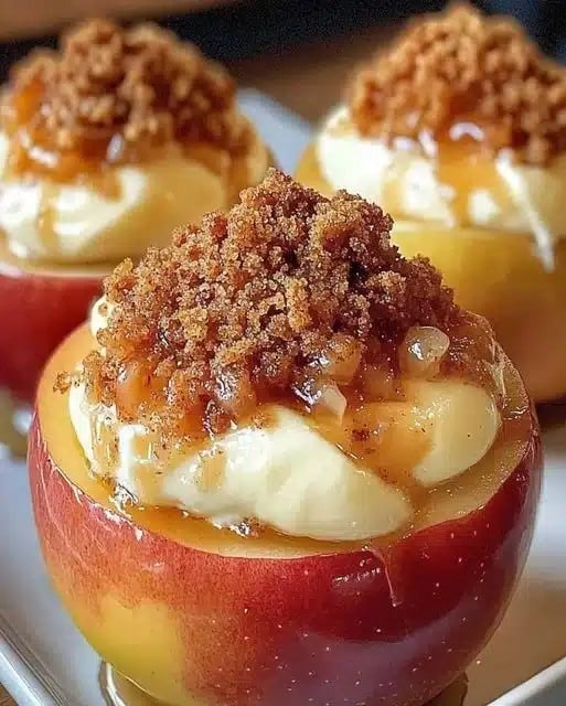 Cheesecake Stuffed Baked Apples: The Ultimate Fall Dessert Recipe 7 Cheesecake Stuffed Baked Apples
