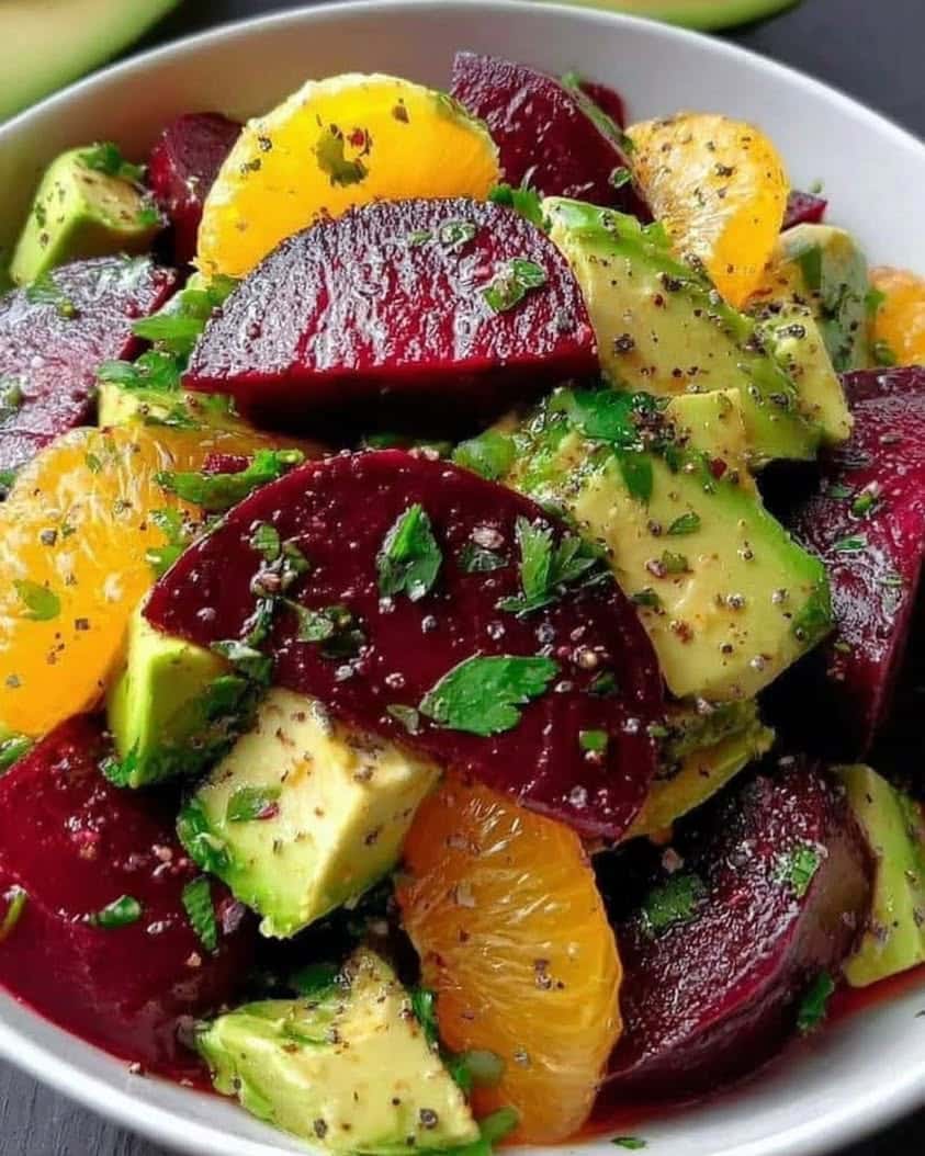 Citrus Beet & Avocado Glow Salad: A Vibrant, Healthy Recipe