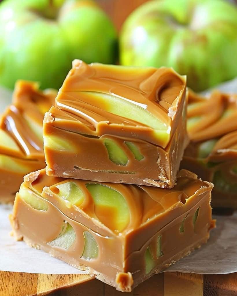 Irresistible Caramel Apple Fudge