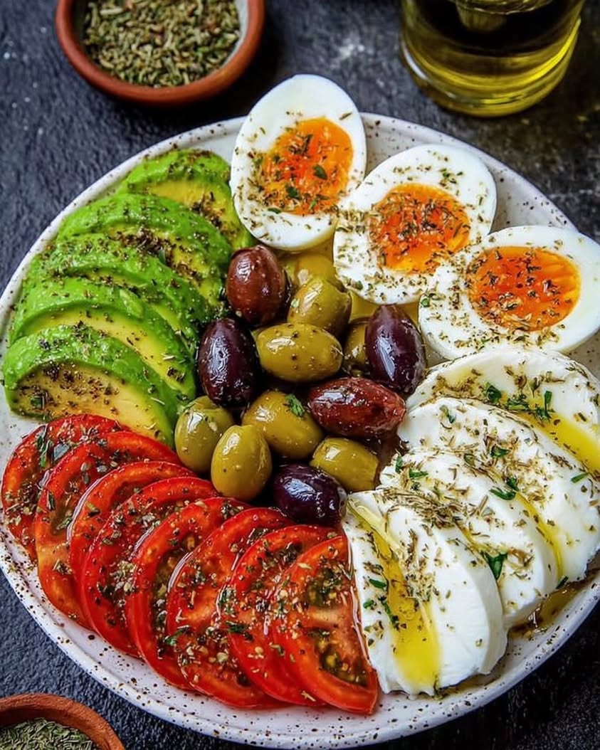 Mediterranean Protein Plate: A High-Protein Mezze-Style Recipe