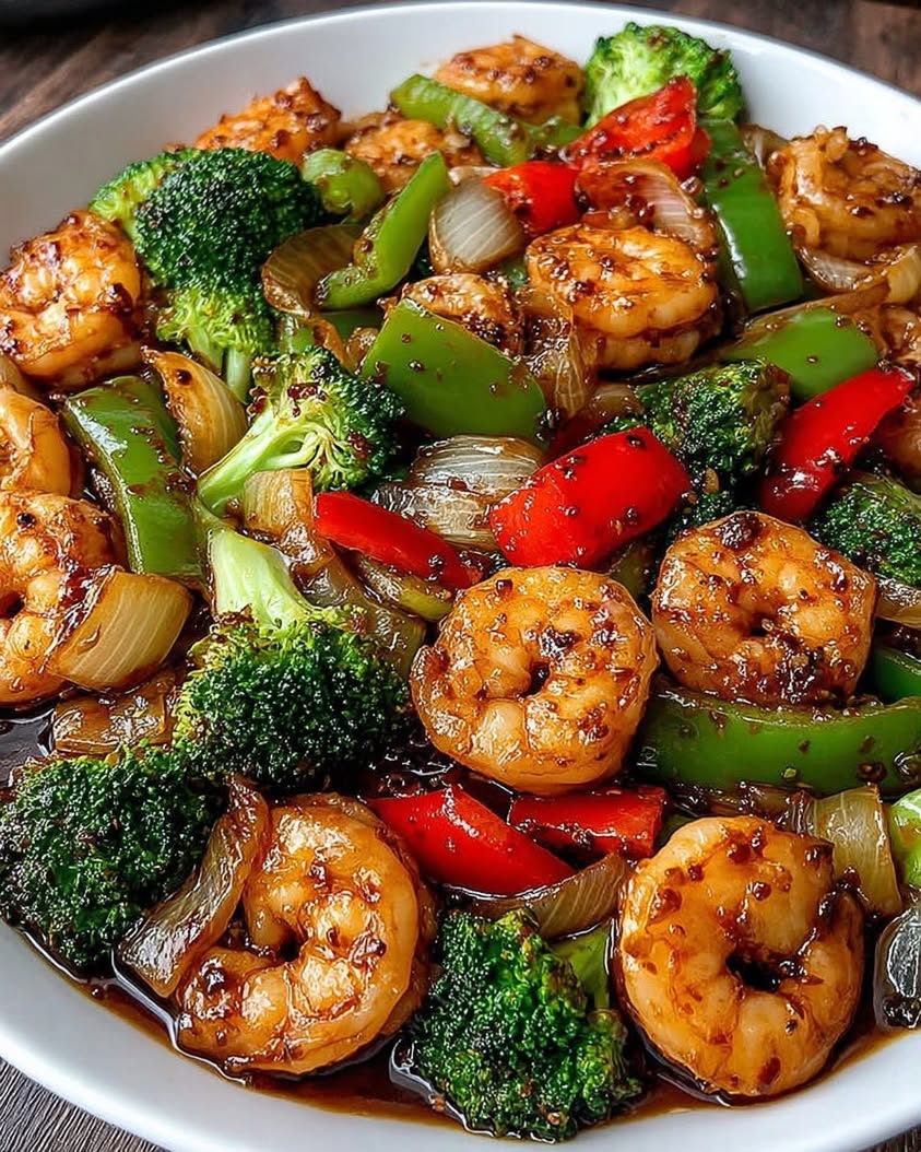 Spicy Honey Garlic Shrimp Seafood Stir-Fry You'll Crave 5 Spicy Honey Garlic Shrimp Seafood Stir Fry